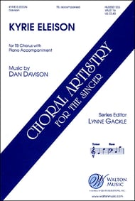 cover Kyrie Eleison TB choral sheet music cover